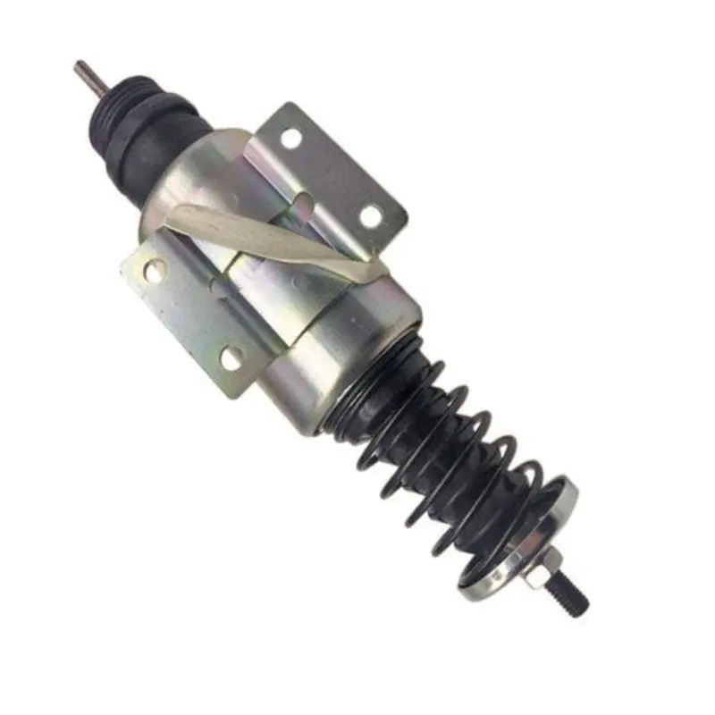 12V Es612am3tg Fuel Stop Solenoid Valve Fits For Hitachi Excavator Cei 1
