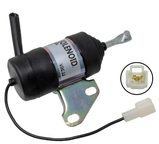 Diselmart 12V 16851-60014 Shut Off Solenoid Fits For Kubota Bx2230d Rtv900r Z482 D902 D782 1