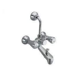 Essco Marvel Wall Mixer 3-In-1 System Faucet  With 115 Mm Bend Pipe & Aerator Mqt-Chr-519Kn 1