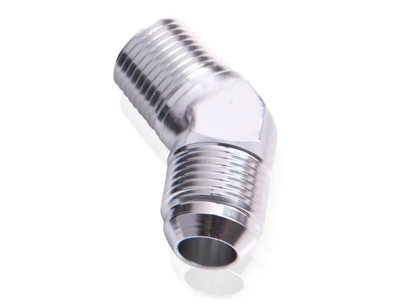 Af823-06-02S 45° Npt-To-Male Flare Adapter: 1/8" Npt To -6An 2