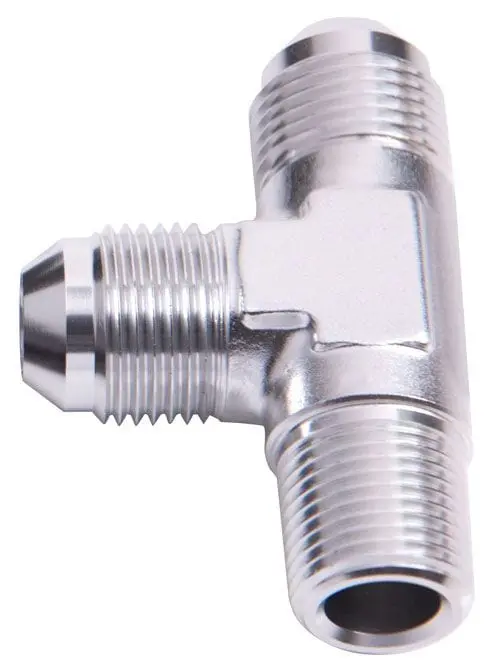 1/8" Npt To -4An In-Line Tee Fitting (Af826-04S) 1