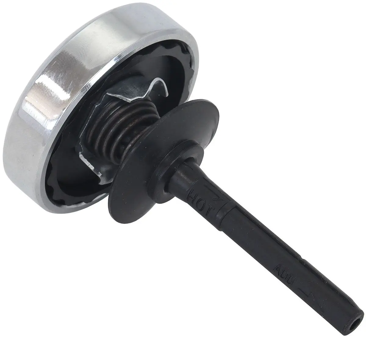 Af83-1001 Chrome Power Steering Pump Dipstick Cap & Cover 1