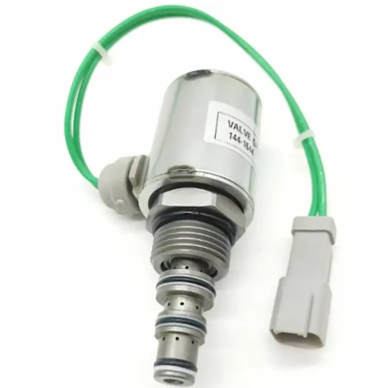24V Solenoid Valve 144-1644 For Caterpillar Cat 216 226 228 232 236 242 246 247 248 277 287 Diesel Engine Spare Part 1