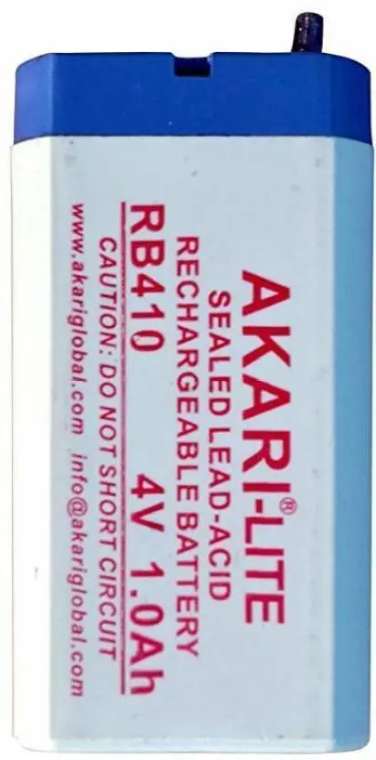 Akari Plus 4V Sealed Lead Acid Rechargeable Battery For Mosquito Bat / Toys 3