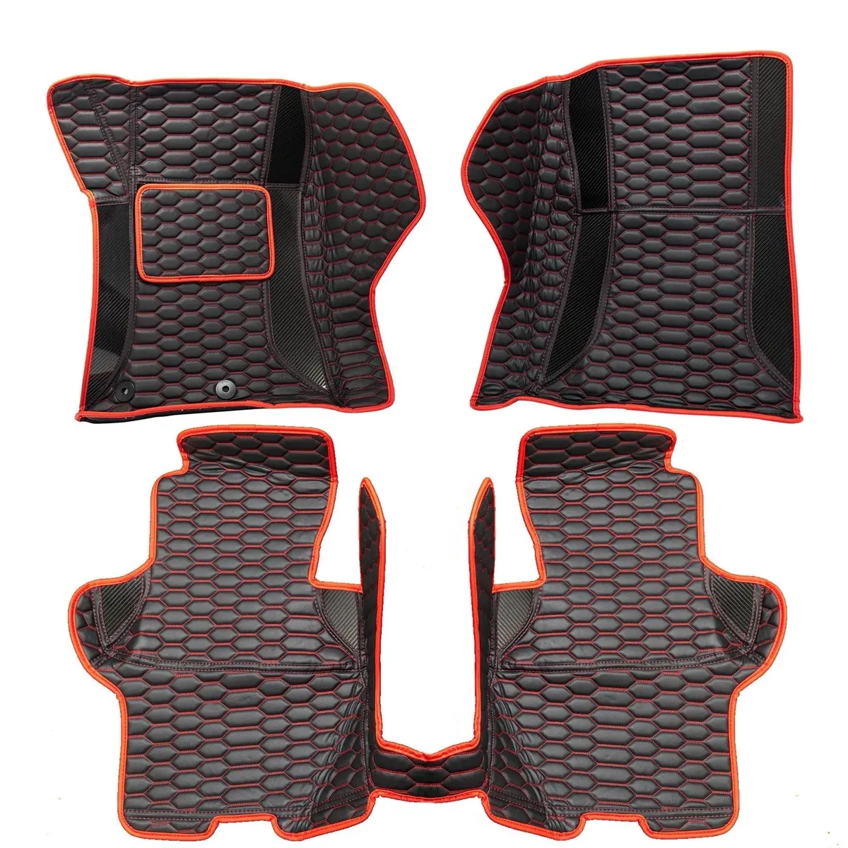 2011-2019 Bmw 3 Series (F30) Corsa Series Carbon Fiber Floor Mats 1