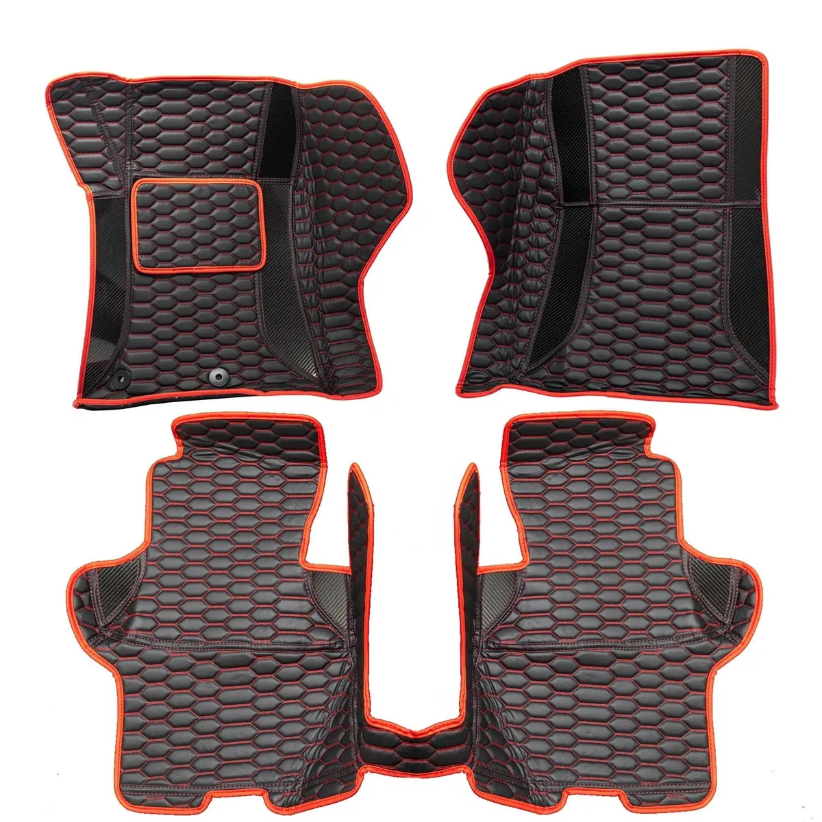 2014+ Infiniti Q50 Corsa Series Carbon Fiber Floor Mats 1
