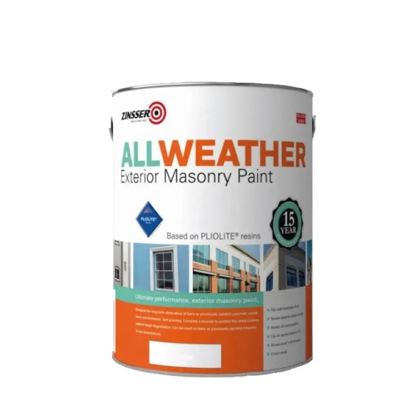 Zinsser Allweather Exterior Masonry Paint - Colour Match 1