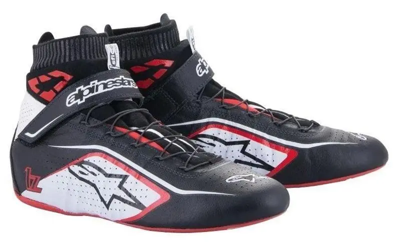 Alpinestars Race Driving Shoes – Leather & Suede, Size 8.5 (2715120-132-8.5) 1