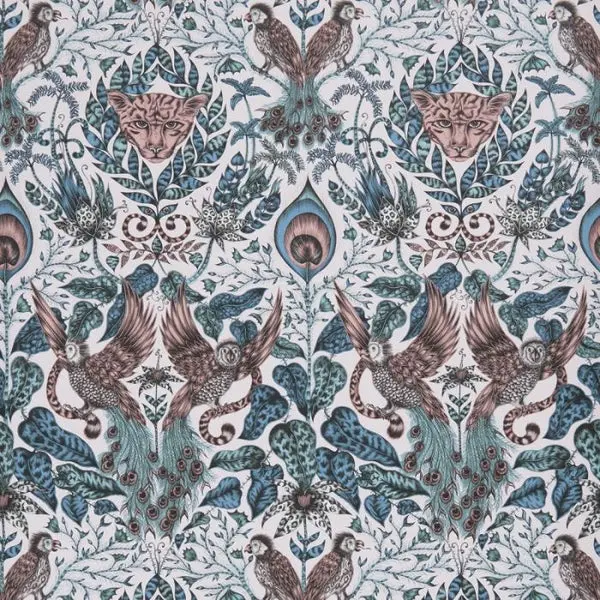 Clarke & Clarke Amazon Wallpaper - Pink Sample 1