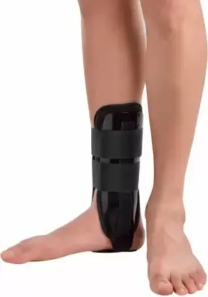 Dyna Ankle Immobiliser Ankle Support  (Black) One Size Fit Most 1