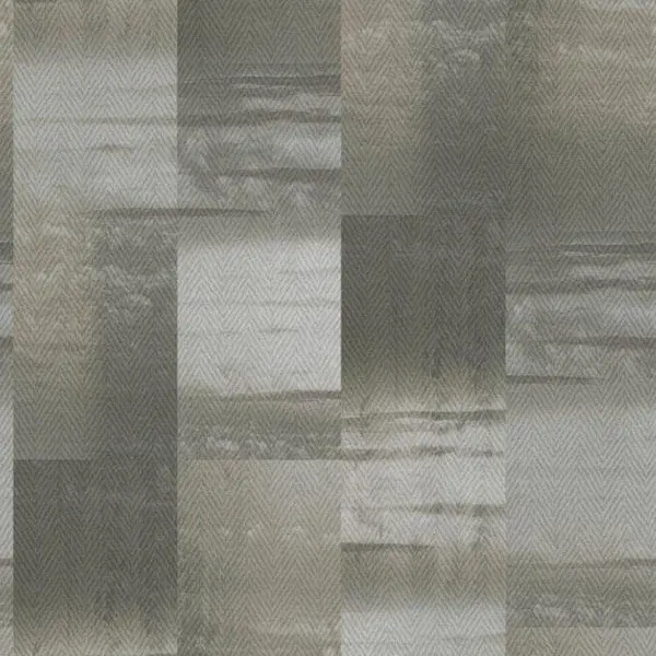Aoraki Glass Bead Skyline Wallpaper - Taupe/Grey Sample 1