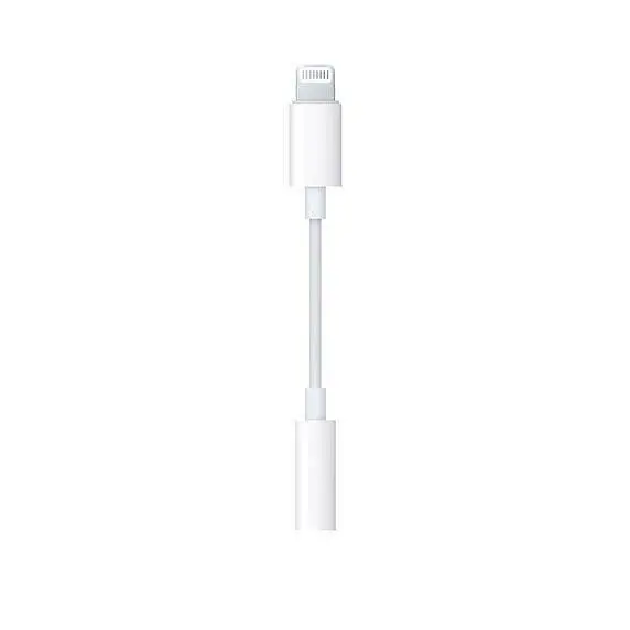 Apple Lightning To 3.5 Mm Headphone Jack Adapter (Original, Imported) 1