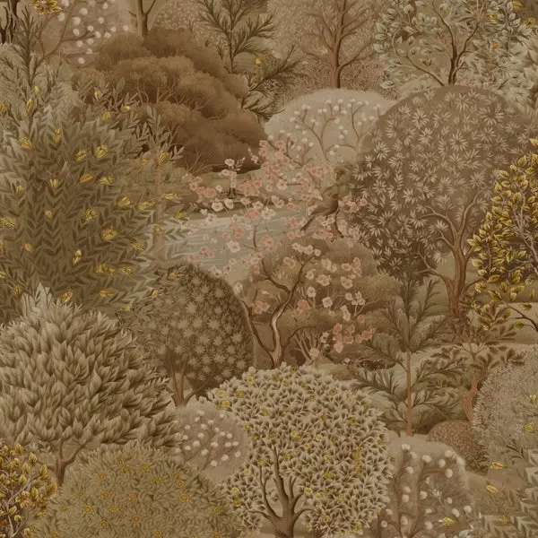 Arboretum Tree Wallpaper - Neutral Sample 1