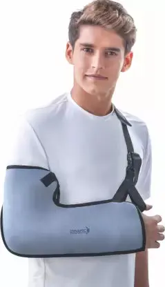 Dyna Arm Sling Pouch Hand Support  (Grey) Small 1