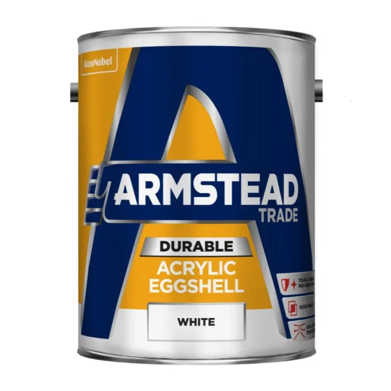 Armstead Trade Durable Acrylic Eggshell - White 1