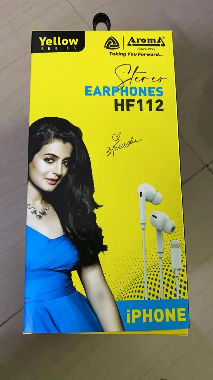 Aroma Stereo Earphones Hf-112 1