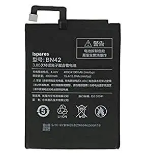 Dealsplant-Bn 42 High Quality Battery For Xiaomi Redmi Mi Note  Mobile Phones (6 Months Replacement Warranty) 1