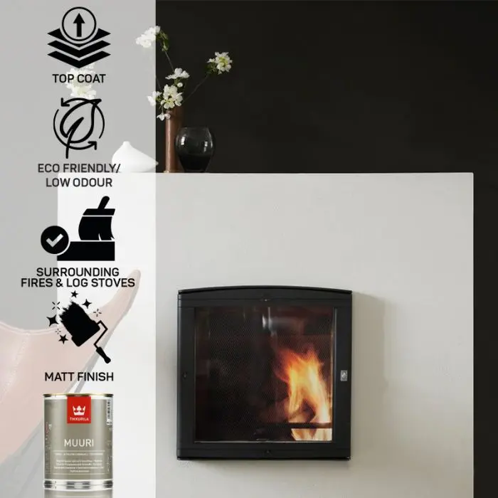 Tikkurila Muuri Fireplace Paint 2