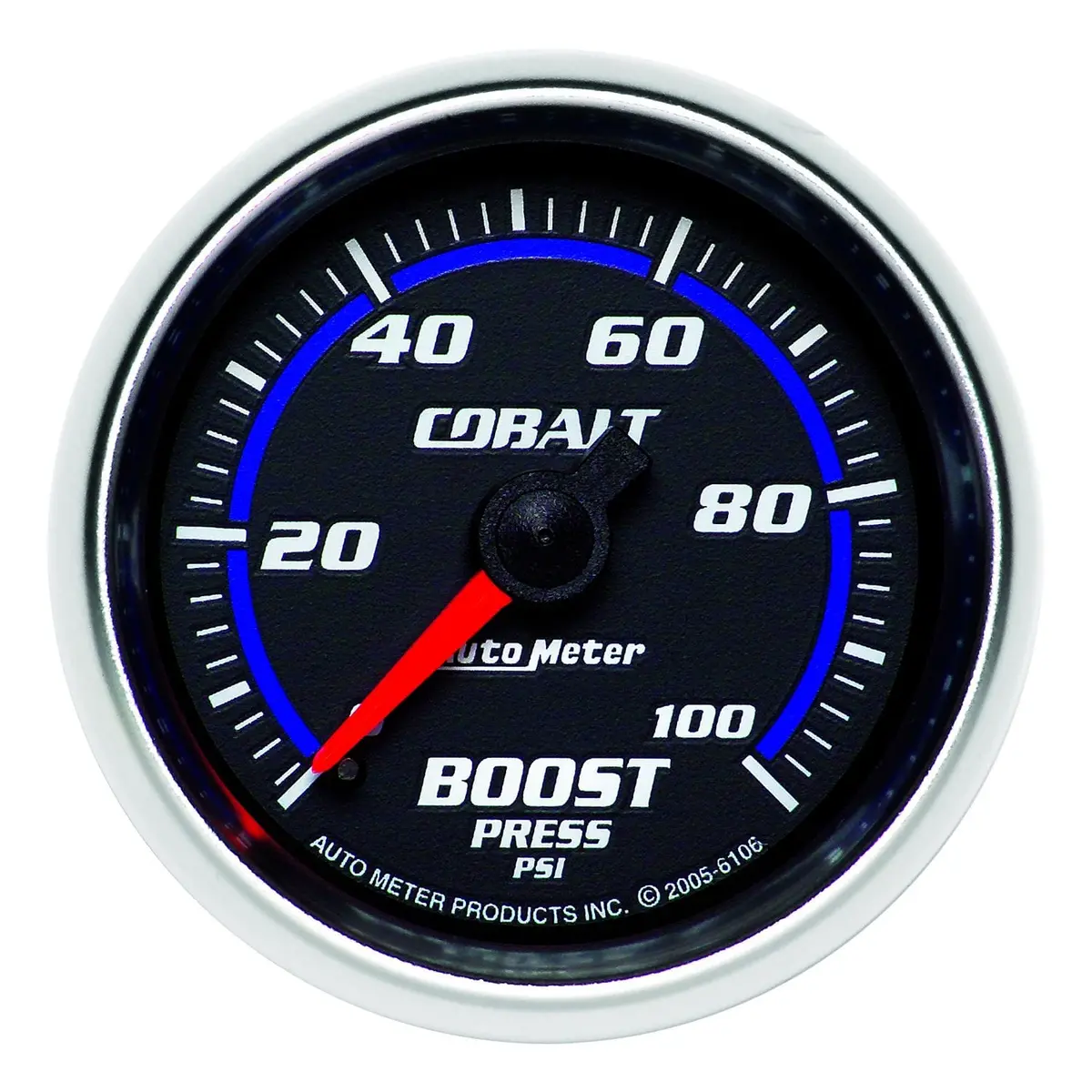 Autometer Cobalt Boost Pressure Gauge – 0–30 Psi Range (Au6106) 1