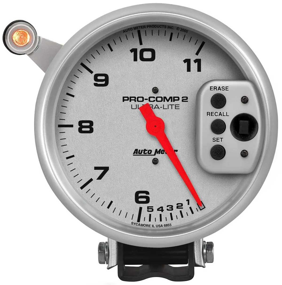 Ultra-Lite Au6855 Pro-Comp Ii Shift-Lite Tachometer With Led Display 1