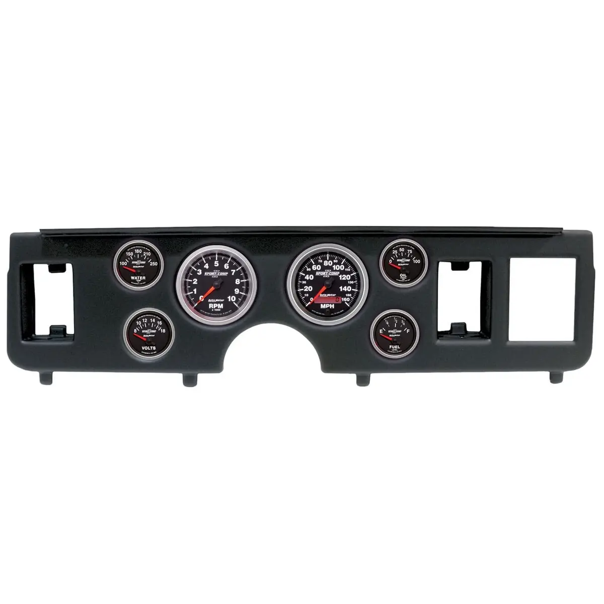 Autometer Sport-Comp Ii Digital-Analog Gauge Cluster – 12-Volt Ready (2917-12) 1