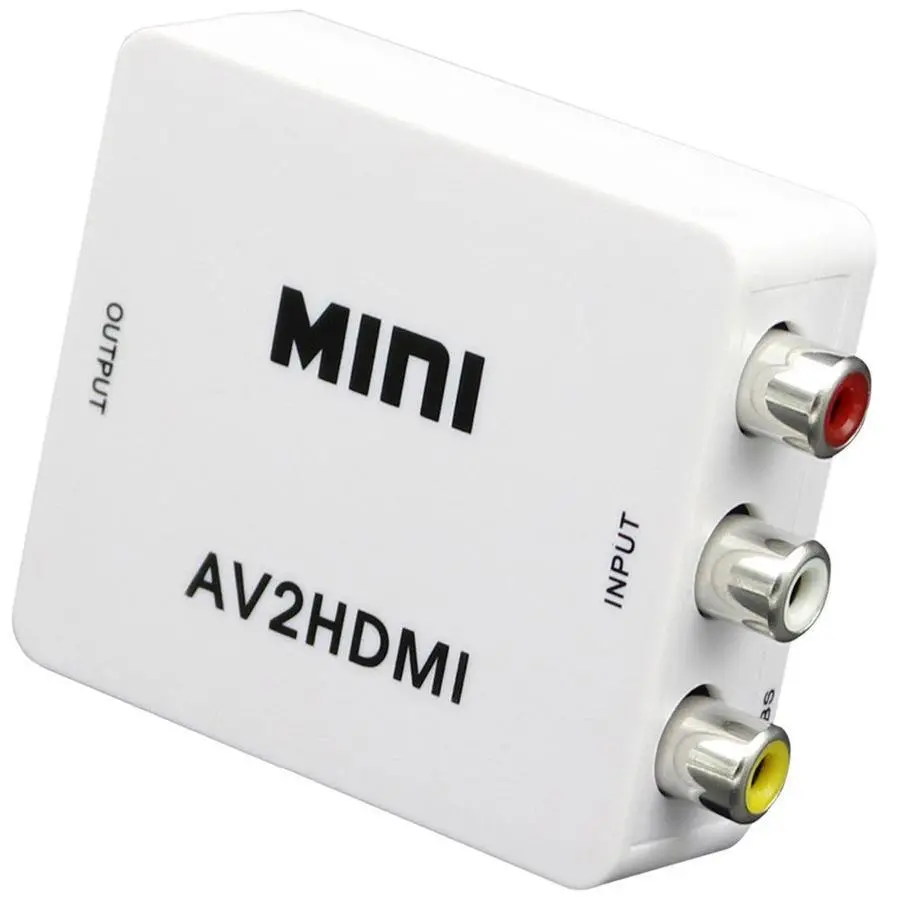 Maxicom Mini Av2hdmi Composite Rca Cvbs Av To Hdmi Converter Mini Composite Rca Cvbs Av To Hdmi Converter 1