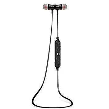 Awei A921bl Super Bass Magnet Wireless Sports Headphones Bluetooth Stereo Earphones Headset Noise Insulation Earphone With Mic (Black) 1