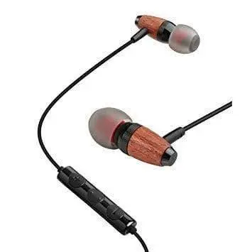 Awei Es-60Ty Wooden Dynamic In-Ear Earphones With Mic 1