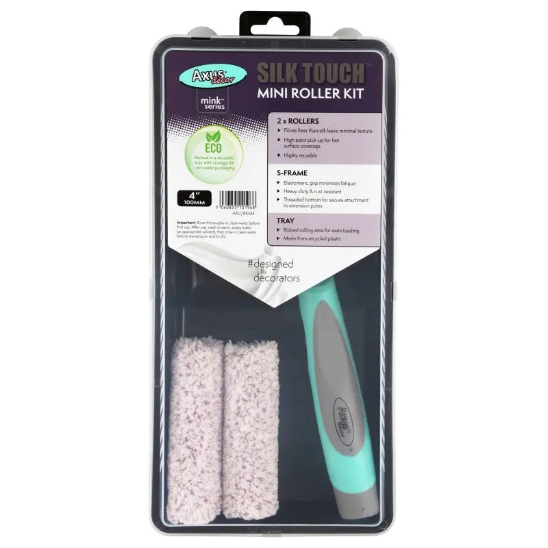 Axus Silk Touch 4" Mini Roller Kit 1