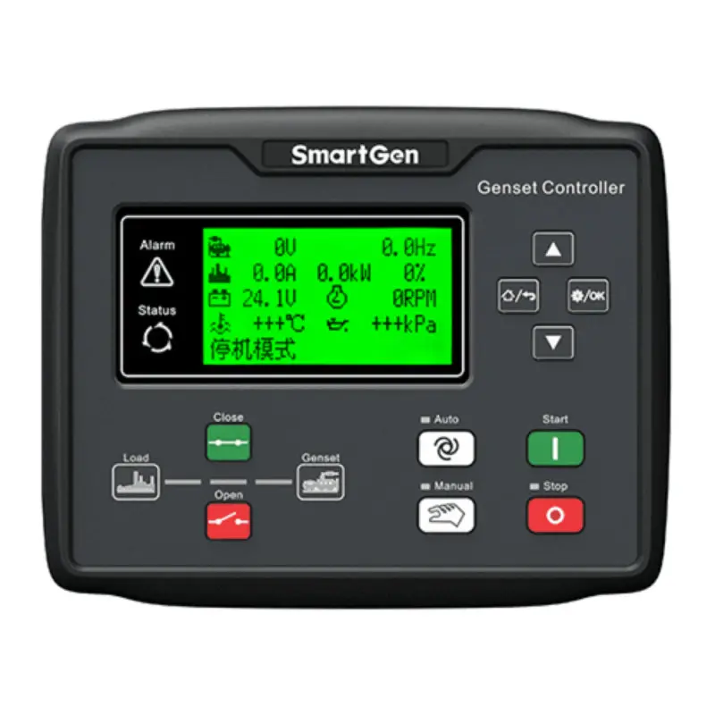 Hgm6110n Generator Controller, Single Unit Automation + Remote Signal Start/Stop For Smartgen 1