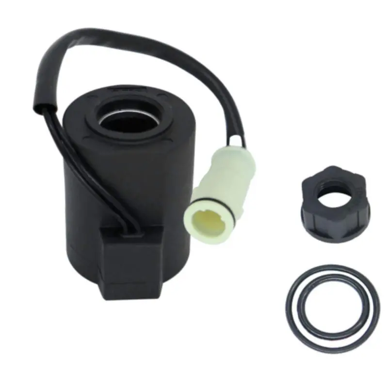 24V 14527267 Fuel Stop Solenoid Valve Coil Fits For Volvo Excavator Ec140b Ec360b Ec210b 1