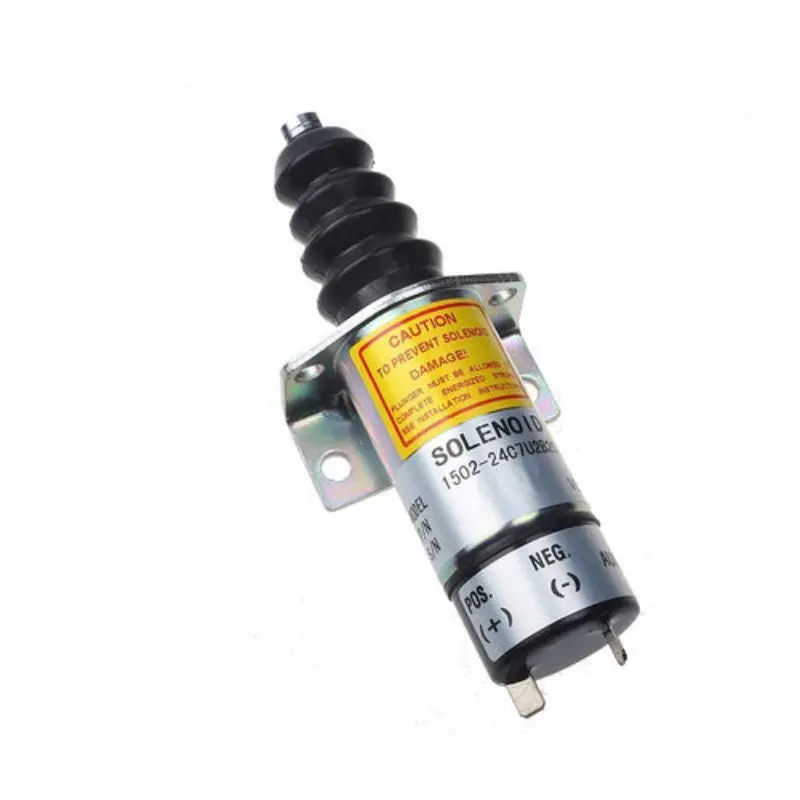 24V 1500-2009 1502-24C7u2b2s1 Fuel Stop Solenoid Valve Fits For Woodward 1