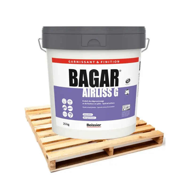 Bagar Airless G Ready Mix Spray-Applied Plaster Buckets 1
