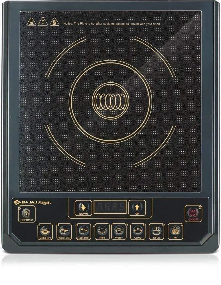 Bajaj Majesty Icx 3 1400-Watt Induction Cooker (Black) 1