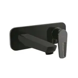 Parryware Concealed Basin Mixer Shiny Black 1