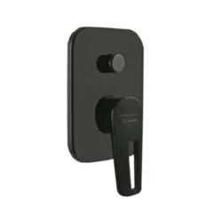Parryware Concealed Bath Mixer Shiny Black 1