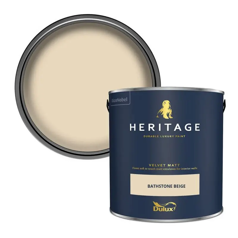 Dulux Heritage Bathstone Beige - Matt Emulsion 2