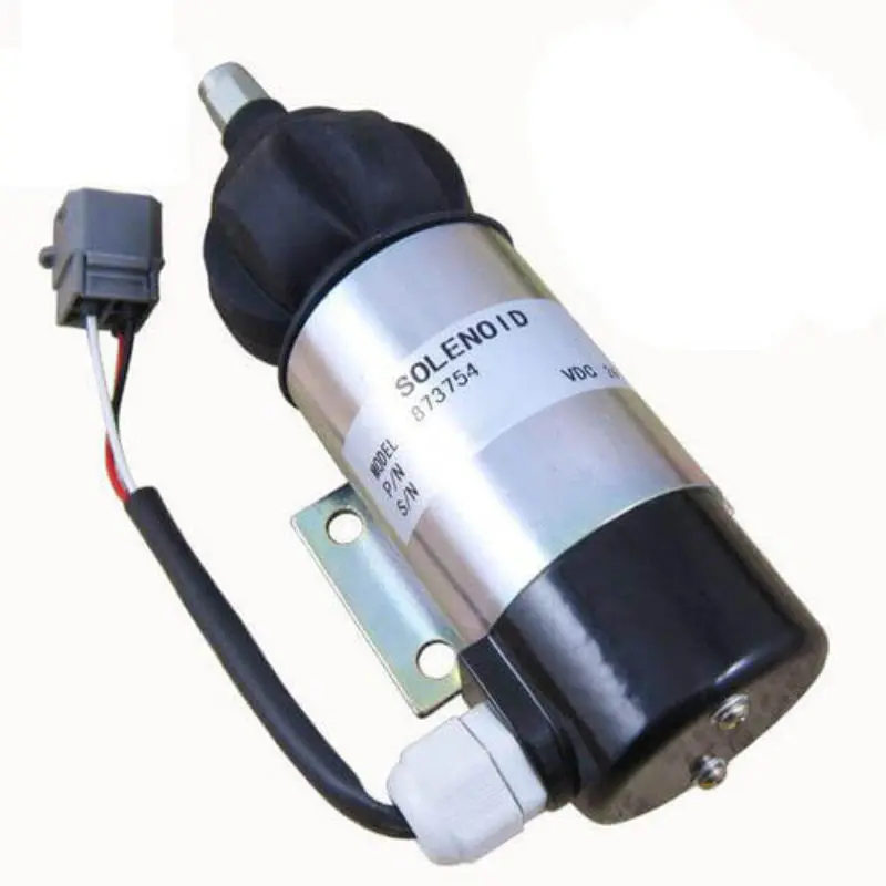24V 872458 843401 385836 Fuel Stop Solenoid Valve Fits For Volvo Penta Tamd16a 1