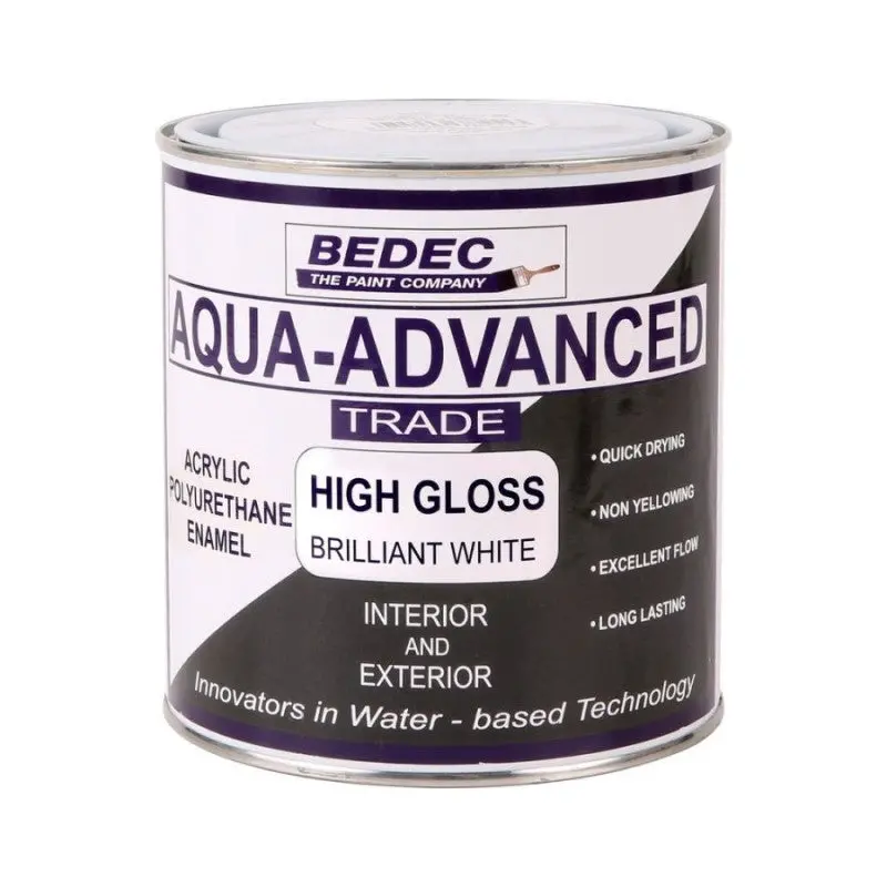 Bedec Aqua Advanced Gloss - Brilliant White 1