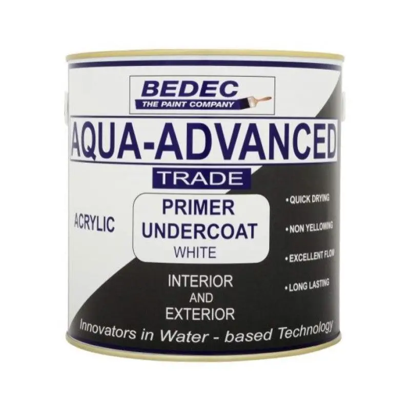 Bedec Aqua Advanced Primer Undercoat - White 1