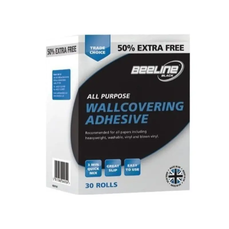 Beeline All Purpose Wallpaper Adhesive Value Multi 30 Roll Pack 1