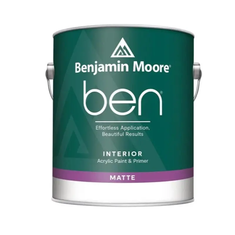 Benjamin Moore Ben Interior Matte - Super White 1