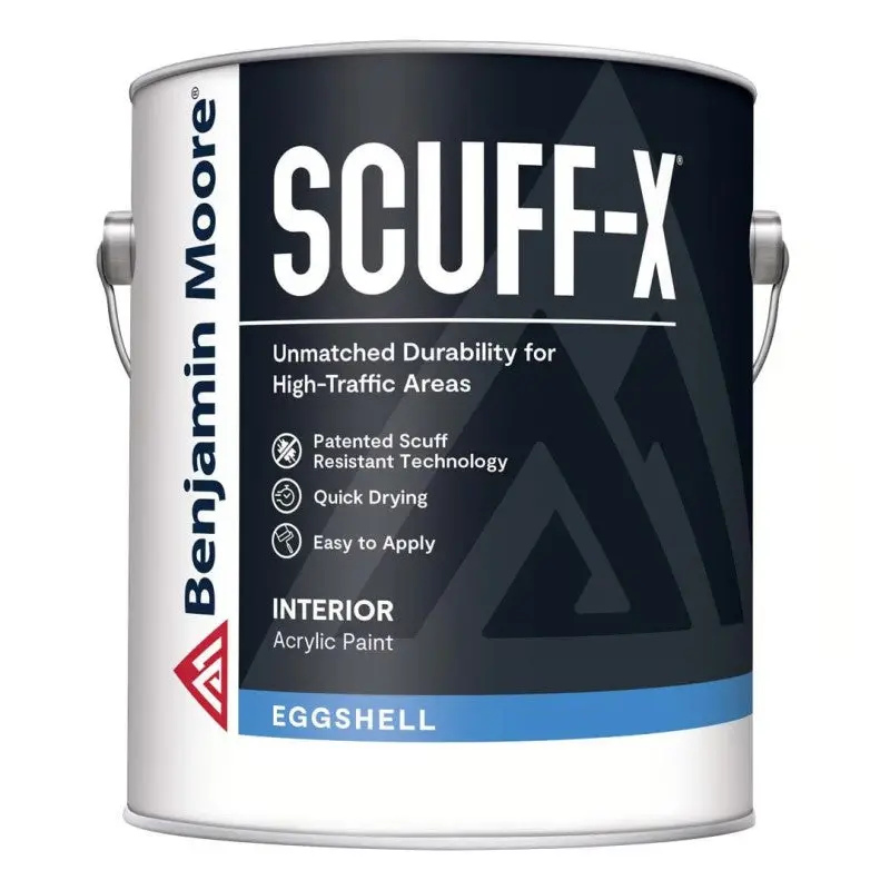 Benjamin Moore Scuff X Paint - Eggshell - Super White 1