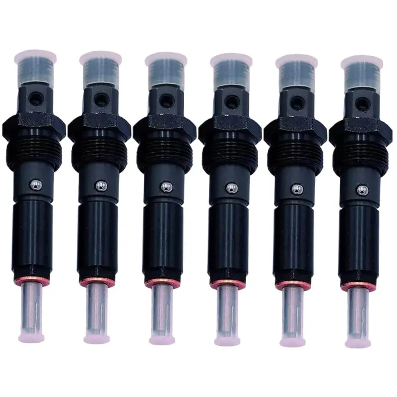 Diselmart New 6Pcs Fuel Injector 3355015 3802982 3922409 For Cummins 6Bt 6Bta 5.9L 210Hp 1