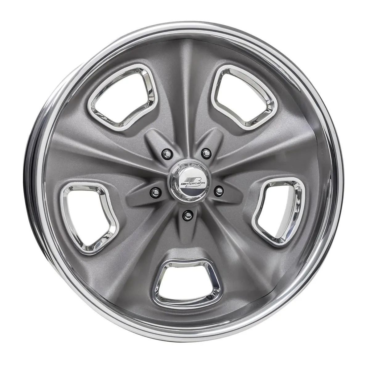 Billet Specialties Vintage Series Crossover Gray Wheel – 18X9.5, 5X112, +35Mm (Vds88G810) 1