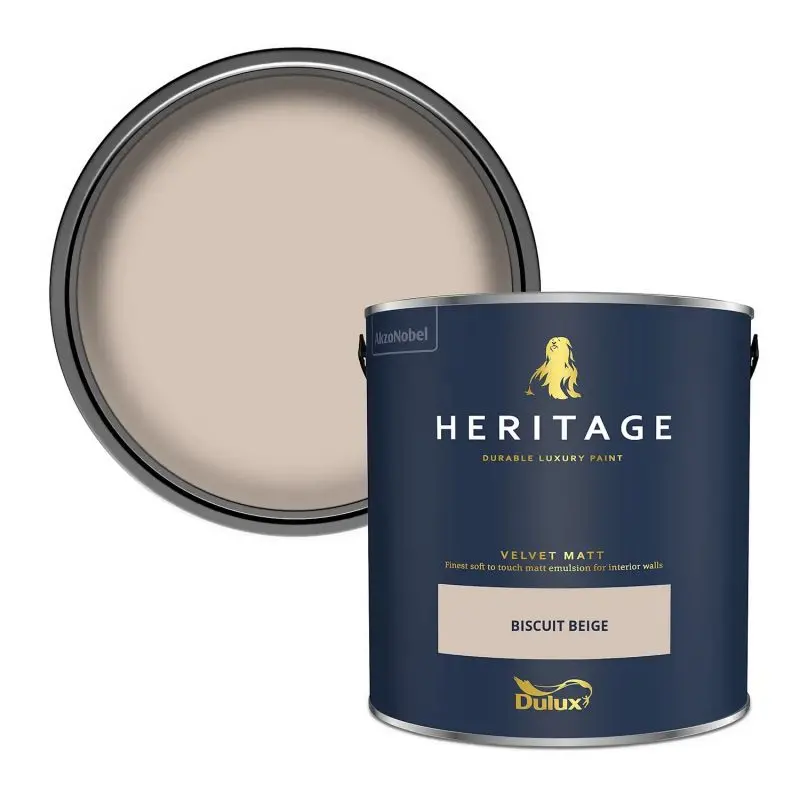 Dulux Heritage Biscuit Beige - Matt Emulsion 2