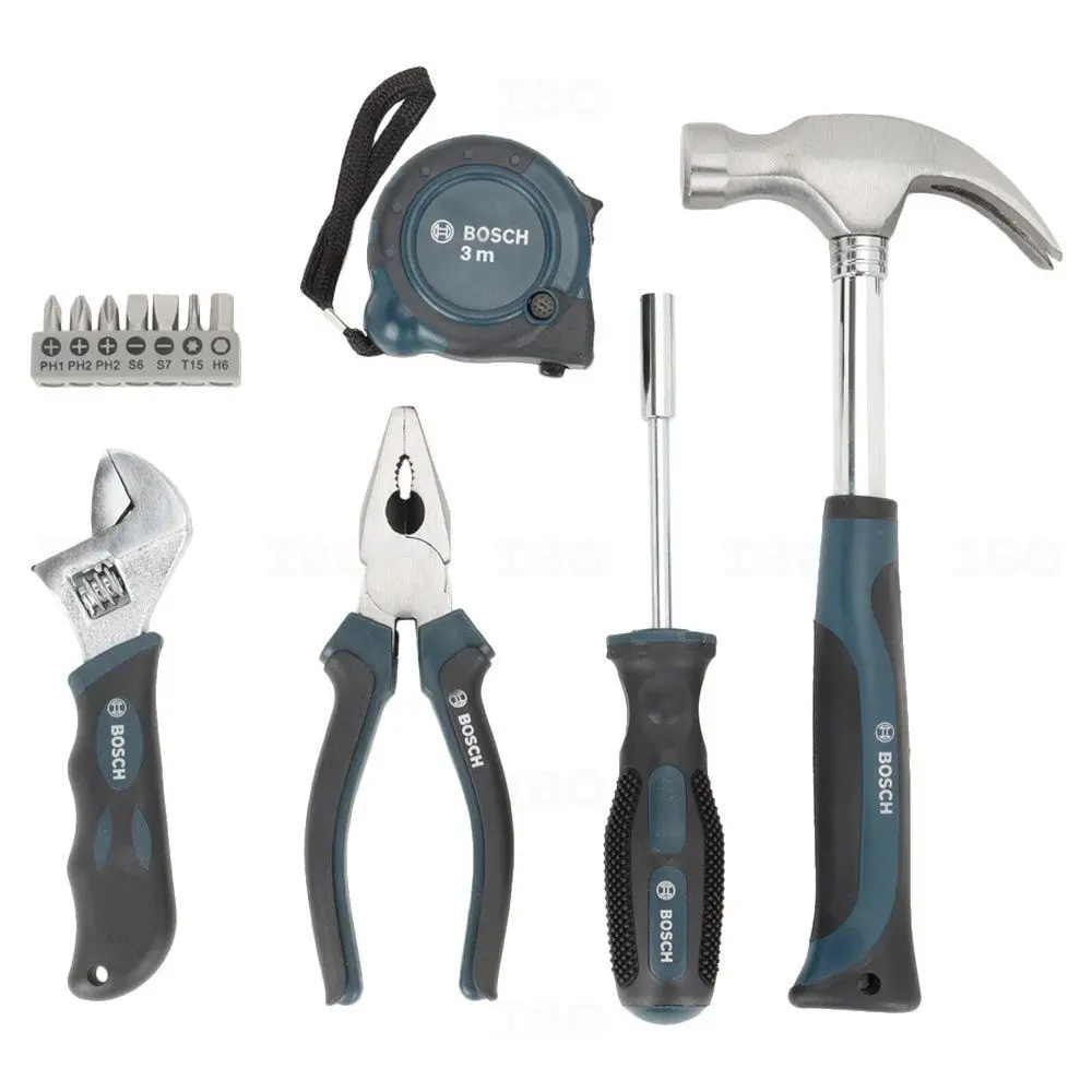 Bosch 12 Pcs Hand Tool Set 1