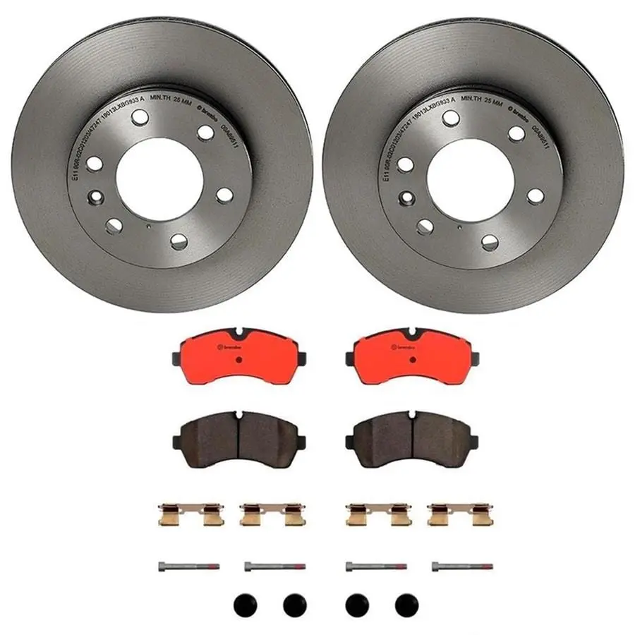 Brembo Premium Brake Kit: Rotors And Pads – Kt00C35 1