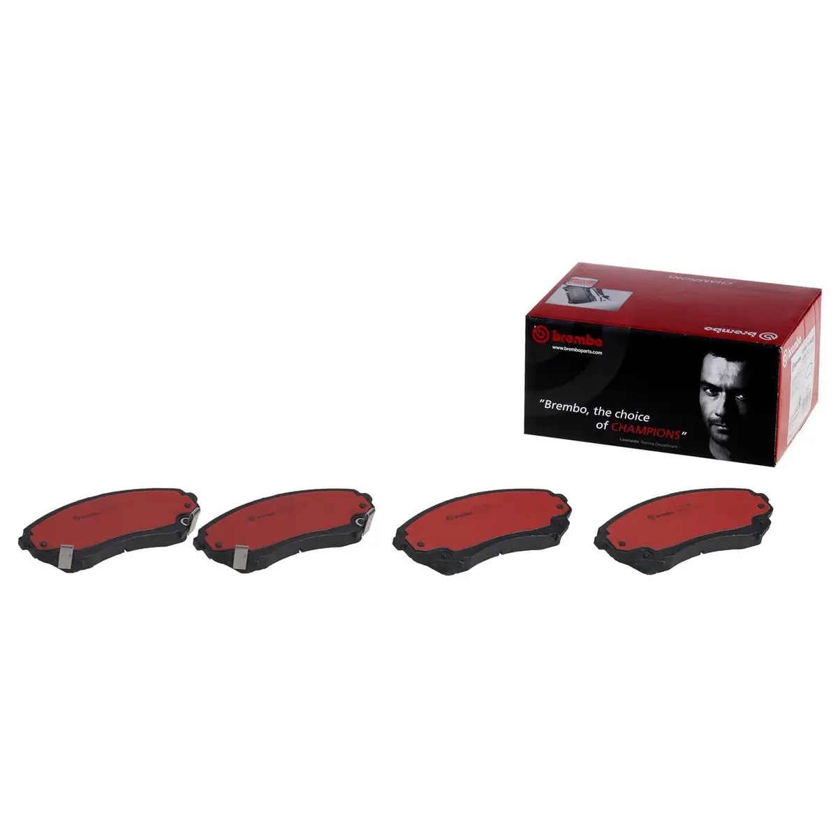 Brembo P09018N Nao Ceramic Brake Pads – Front/Rear Compatible 1
