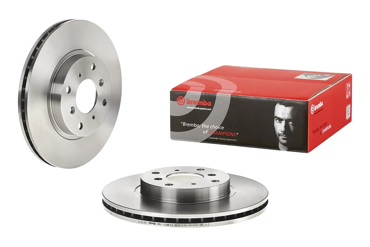 Brembo Uv-Coated Premium Brake Rotor – Corrosion-Resistant Surface Finish 1
